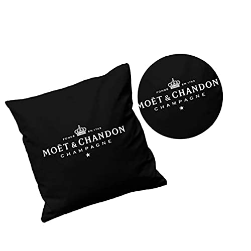 45x45cm Zwart Katoen Zwart Fluwelen Letters Print Kussen Cover Zachte Gooi Kussensloop - Afbeelding 5