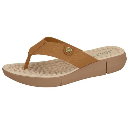 Tamanco Feminino de Dedo Modare – Casual, Ultra Conforto e Estiloso, Camel - 34