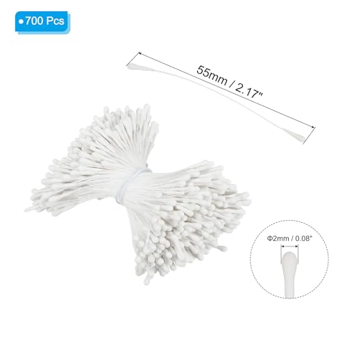 PATIKIL 2mm Double Heads Flower Stamen - Image 2