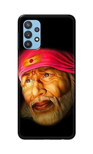 Image of PRINTFIDAA Sai Baba Lord Shiridi Great God Hinduism Religious Hard Back Cover for Samsung Galaxy A32 Back Cover -(P6) KAT1002