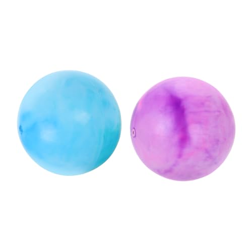 BESPORTBLE 2pcs Yoga Ball Inflatable Beach Balls for Pool Parties and Outdoor Fun Summer Party Favor and Exercise Accessory