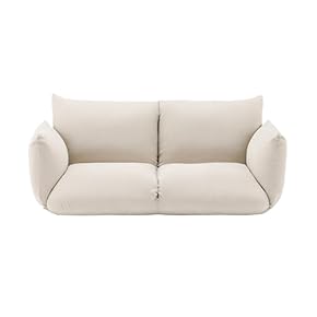 事務所ソファ　ミニソファ　シルバー　クッション付き eーcasa ソファ ソファー カウチソファ クッション付き