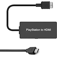 Azduou PS2 to HDMI Converter HDMI Cable for PlayStation 2/ PlayStation 3 Console. Connecting PS2/ PS3 to HDTV with True Ypbpr HD Signal Output (100% Improve Video Quality)
