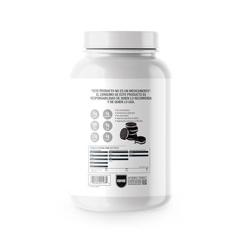 Image of Isopure Zero Carb 100% Pure Whey Isolate Protein Powder, Lactose Free, Gluten Free, With Vitamins, Cookies & Cream, 25g Protein Per Serving, 3 Pounds, 44 Servings