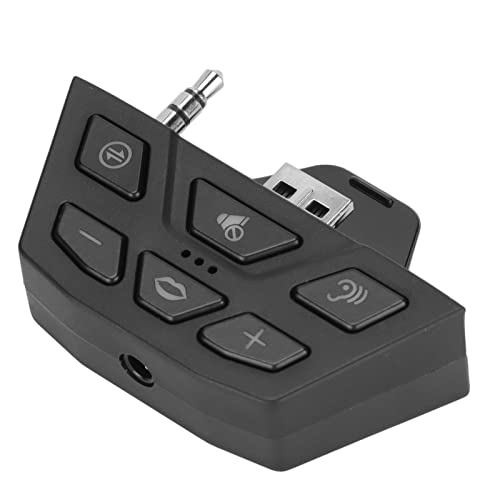 Gamepad Sound Enhancer, Compatible con Modo de Cambio de Voz, Sonido sin pérdidas, Adaptador de Auriculares estéreo con Conector de 3,5 mm para Controlador de Juegos Cover