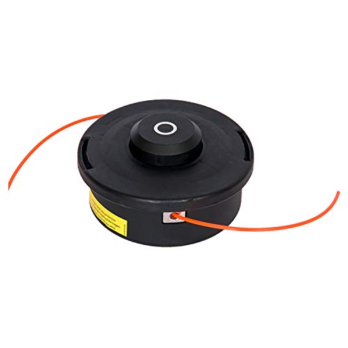 Doppelfadenkopf Für Motorsense 6er Pack - 1,25mm Stärke - 10m Länge - Mit Tippautomatik - Kompatibel Mit M10 Gewinde