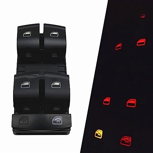 Interruptor de control de ventana para Audi Q7 4L y A3 8P, panel maestro elevalunas 4F0 959 851F 5