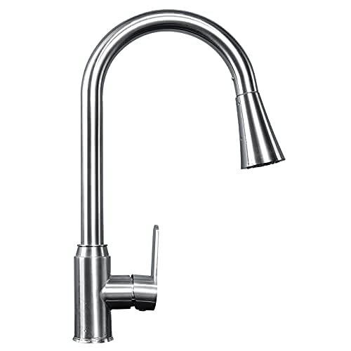 Robinet de cuisine à comptoir évier extractible eau chaude et froide
