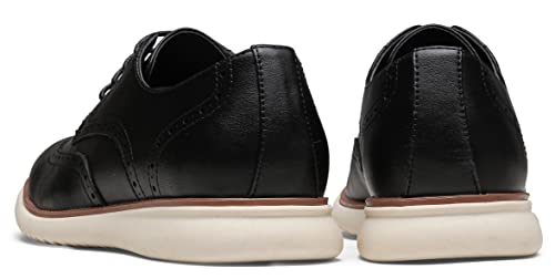 Image of Jousen Mens Dress Shoes Casual Oxfords for Wedding Party Office Church Business Formal Rubber Bottom Lightweight Sneaker Oxford Shoes for Men