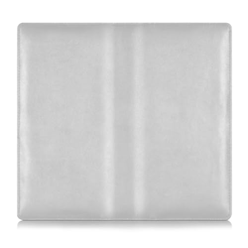 Organizador para auto de cuero gris miniatura 2