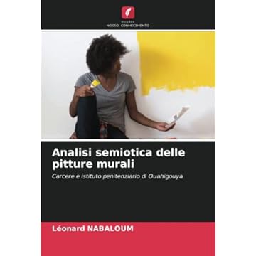 Capa do livro Analisi semiotica delle pitture murali: Carcere e istituto penitenziario di Ouahigouya