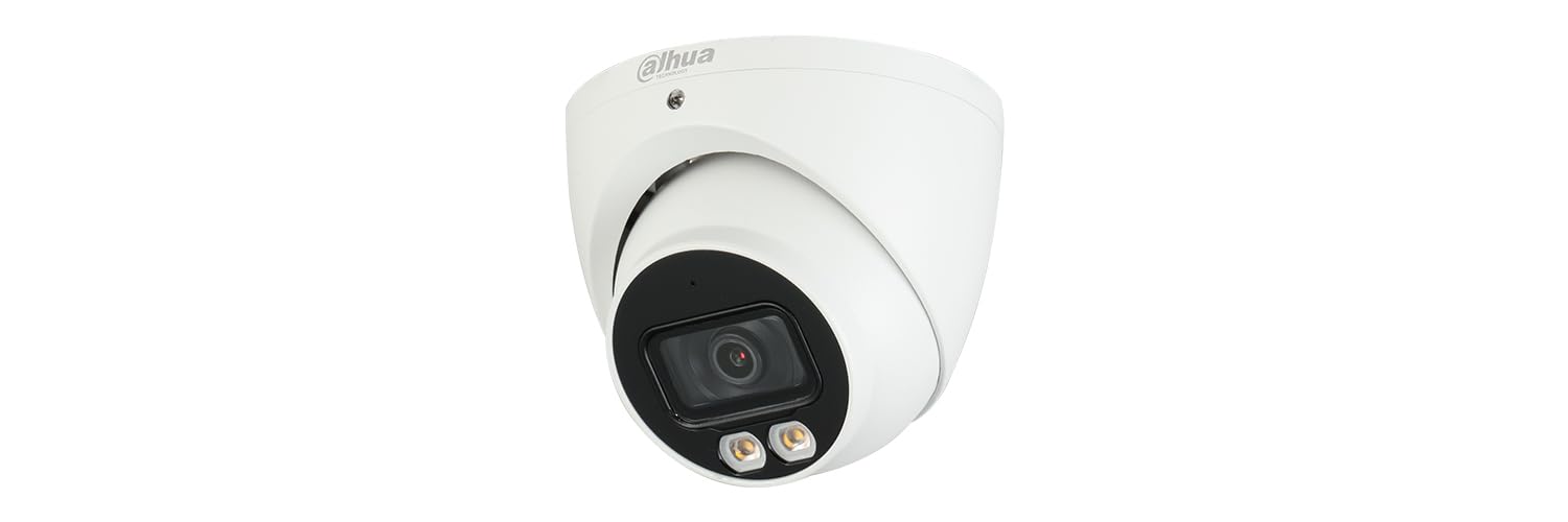 DAHUA Telecamera Di Sorveglianza Esterna HDCVI 5MP Con Microfono Integrato - Modello HAC-HDW1500T-IL-A, 2.8 Mm, Illuminazione 40 M