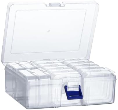 Caixa Organizadora com 14 Mini Organizadores Transparente