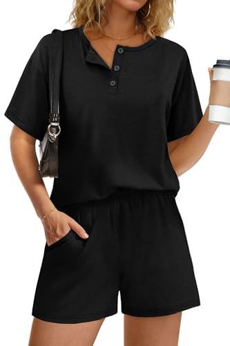 Save 40% on WIHOLL Women's 2-Piece Lounge Set with Pockets