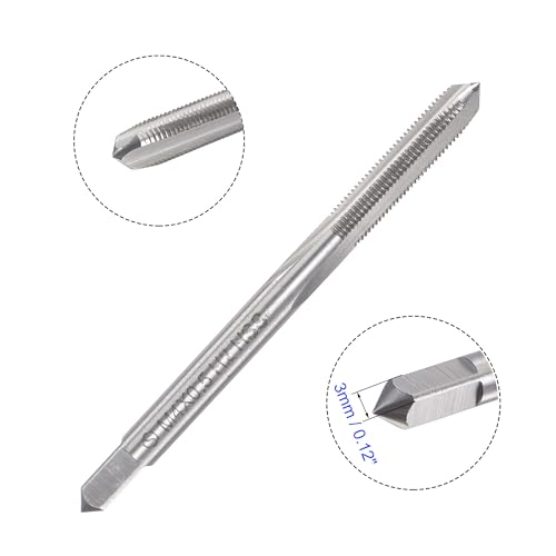 MACHSWON M4 x 0.5mm Metric Tap and Die Set - Machine Thread Screw Tap with Round Threading Die Kit for Thread Repair - Image 4