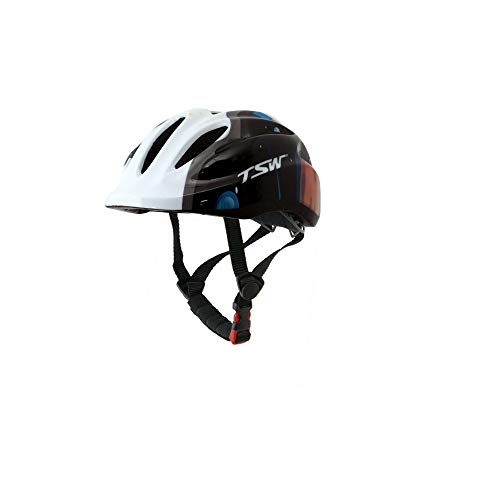 Capacete para Ciclismo Infantil Tamanho P 48/53 cm Led Traseiro Tsw