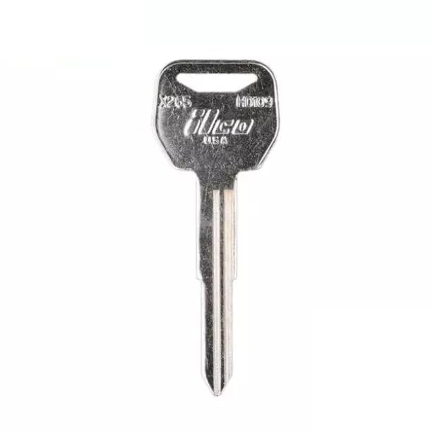 ILCO X265 HD109 Uncut Blank Key Replacement for Honda Motorcycles