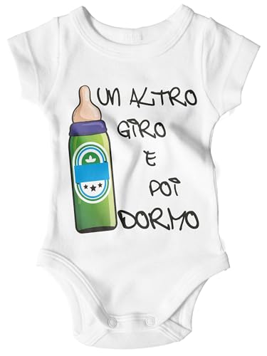 STAMPATEK Body Neonato BD23 Bianco 3 mesi