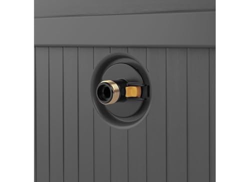 Suncast Smart Trak 225 ft. Gray Retractable Free Standing Hideaway Hose Reel