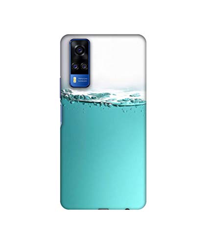Image of Half Fill Design 3D Printed Hard Back Case Cover for Vivo Y51A / Y31 (2021)