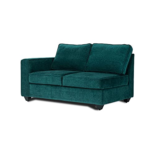 Image of Wakefit Sofa Set | 3 Year Warranty | Sofa 2 Seater, 2 Seater Sofa for Living Room, Wooden Sofa Set, Couch Sofa for Living Room, Sofa for Living Room - Napper(Malphino : Malibu Green)