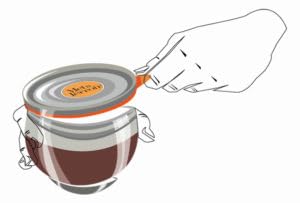 Crème Chicorée | Dessert Francais | Production Artisanale | Gastronomie francaise | Portion individuel de 90 grammes