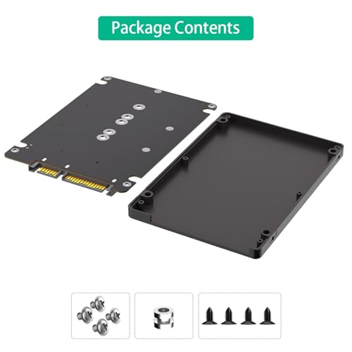 Carcasa externa para disco mSATA a SATA 2.5 pulgadas miniatura 4