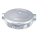 Spectre Performance 98689 Polished 16" 180? Dual Inlet Aluminum Air Box