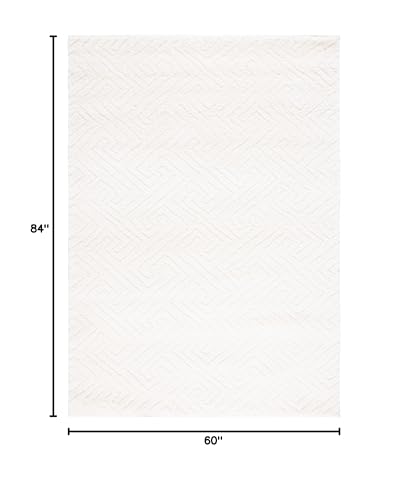 Tapete SAFAVIEH Tahoe Shag 213x152 cm Blanco miniatura 2