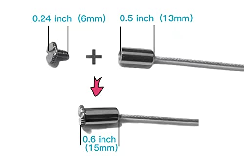 Image of LED Light Suspension Kit Adjustable Hanging Cable (3.4 ft-8P)