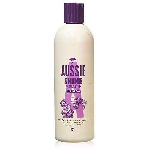 Champú Aussie Miracle Shine de 300 ml (2 paquetes)