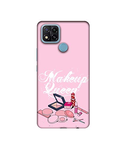 Image of Solimo Plastic Designer Makeup Queen 3D Printed Hard Back Case Backcase for Mobile Cover for Oppo A15, Multicolor