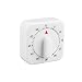 Mechanischer Küchentimer Praktischer Timer Kurzzeitwecker Küchenwecker Eieruhren Kurzzeitmesser 60 Minuten Countdown-Timer mit Lauter Alarm für Haushalt Küche Kochen Backen Sport Büro