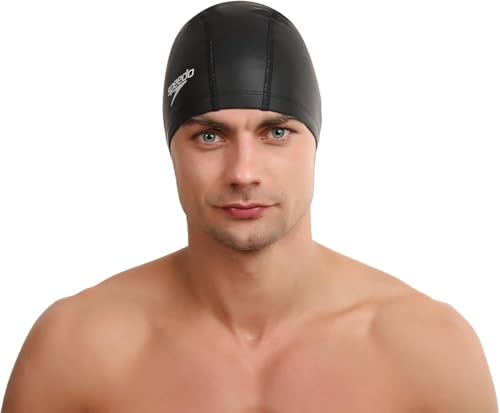 Speedo Unisex Pace Badekappe | Bequeme Passform Black One Size