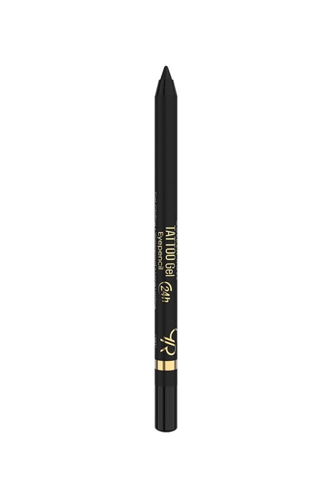 Golden Rose Tattoo Gel Eyepencil No: 101 Noir - 24 Saat Kalıcı Suya Dayanıklı Jel Göz Kalemi