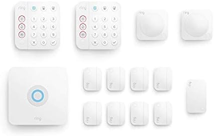 Ring Alarm 14-piece kit (2nd Gen) – home security system with optional 24/7 professional monitoring – Works with Alexa
