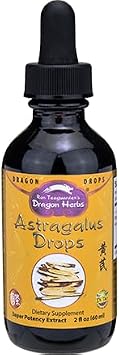 Dragon Herbs - Astragalus Root Drops - 2 fl oz