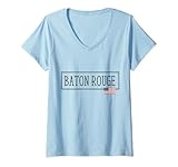 Photo Gallery donna baton rouge città usa bandiera stato viaggi stati uniti america donne uomini maglietta con collo a v Photo Gallery donna baton rouge città usa bandiera stato viaggi stati uniti america donne uomini maglietta con collo a v