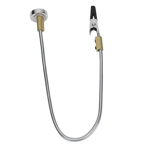 Magnetic Base Gooseneck Arms, Alloy Steel Table Clamp, Electronic Welding Clip with Flexible Arms, for Spray, Note, Copy