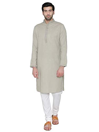 Image of Manthan Art Silk Kurta for Men