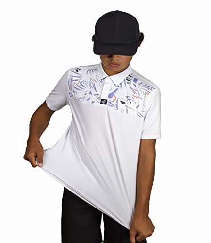 Boys Polo Shirt Perfomance Moisture Wicking Dry Fit Short Sleeve Fashion Print Athletic Golf Polo Shirts3