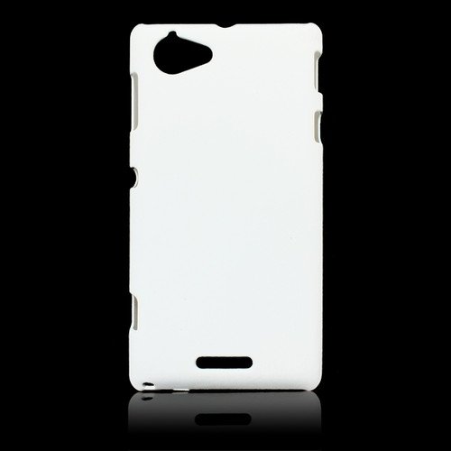 Ultra Thin Rubberized Matte Hard Case Back Cover for Sony Xperia L