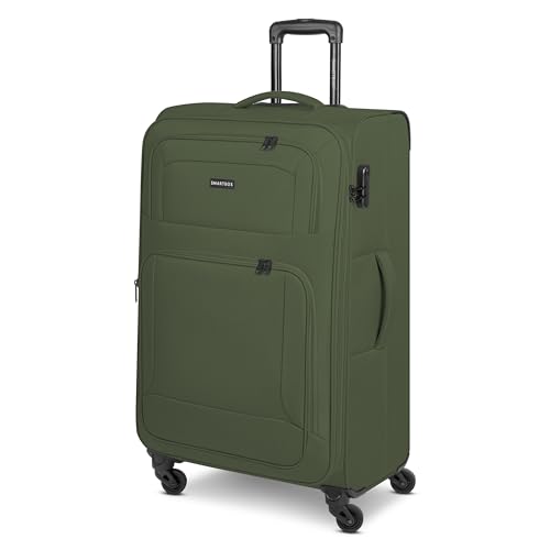 Smartbox Grande Valise Souple 78 cm Trolley XL Bagage de soute Extensible 4 Roues avec Serrure légère 3,6 kg Edition 04