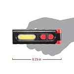 Coast PM100R 180-Degree Rotating Worklight with Magnetic Base, Black/Red - Image 4