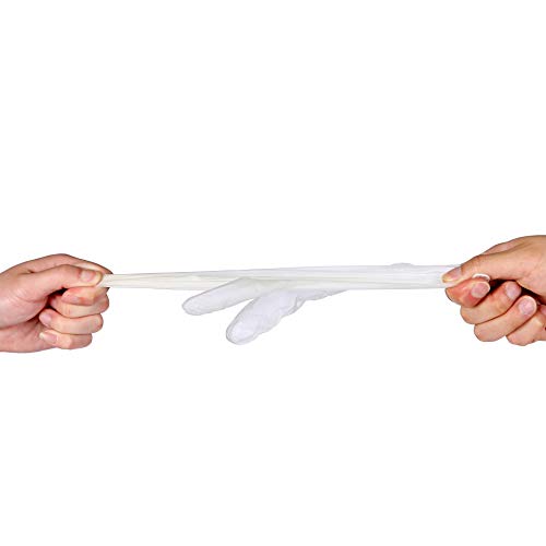 MoloTAR 100 PCS Disposable Vinyl Gloves, Extra Large - Thumbnail 4
