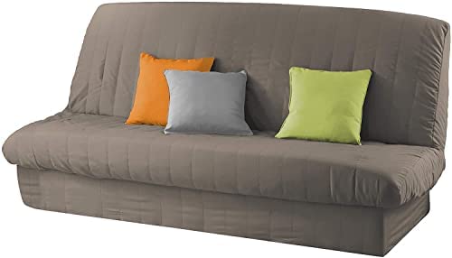 Housse de clic clac -Taupe - 140x200cm