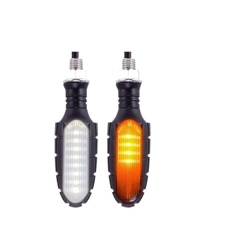 Clignotants LED moto avec feux DRL et avertissement de frein arrière universels