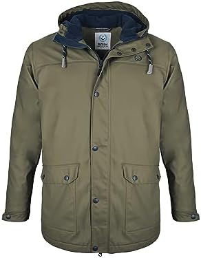 MADSea Herren Regenjacke Friesennerz warm mit Fleece gefüttert