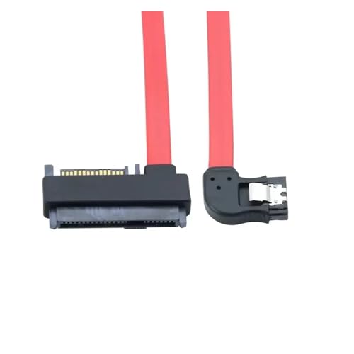Cable Adaptador S-AS SFF-8482 a SATA 7P Ángulo Izquierdo 50 cm miniatura 2