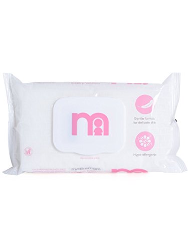 Image of Mothercare Non Fragrances Wipes (60pcs x 5pkt) (Pink)